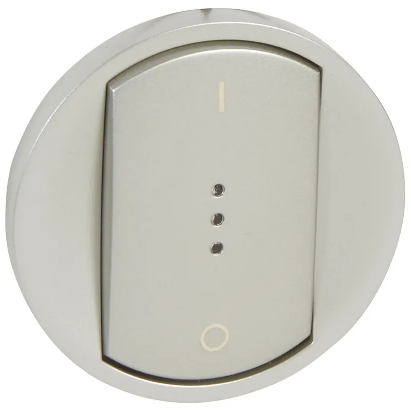 Záruka V Ceně LEGRAND 068323 Céliane, titan kryt spínače č.2 podsvětlený