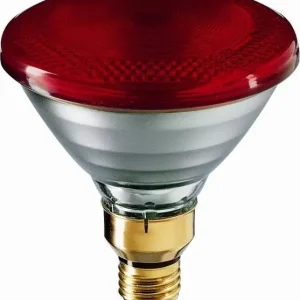 Výhodná Nabídka PHILIPS Infra žárovka PAR38 IR 150W E27 230V Red 1CT/12 červená *8711500128874