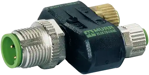 Autentický MURR 7000-41211-0000000 T-kus M12 M 4pin / 2x M8 F 3pin