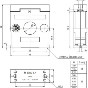 Novinka EPM M430 jistící transformátor *142100805000