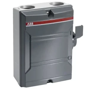 ABB ELSYNN Odpínač trojpólový IP65, typ LBAS 325 TPN šedá *2CMA142432R1000 Omezená Nabídka