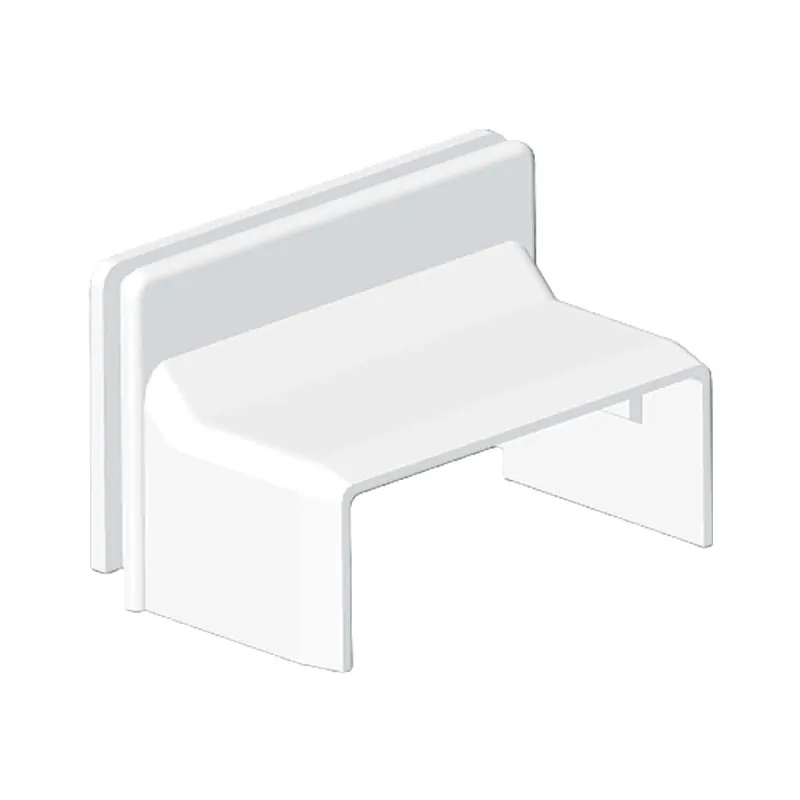 KOPOS 8717_HB - kryt průchodkový zvýšený LV40x15 HB superbílá *8595057610620 Hit Sezóny