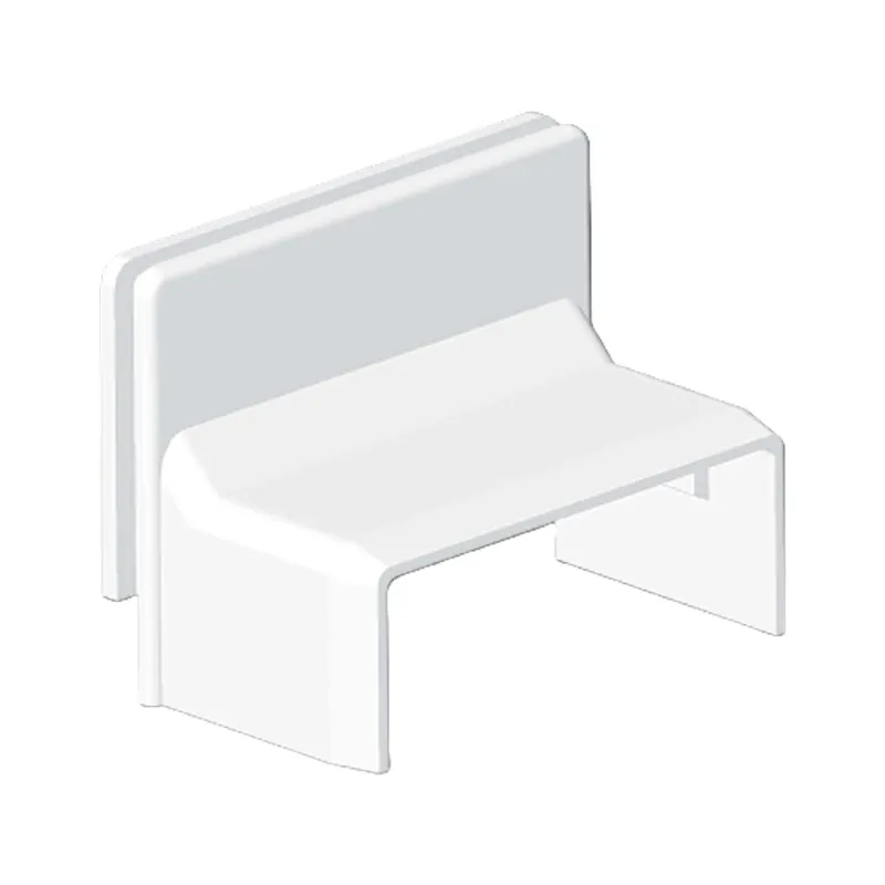 KOPOS 8719 Z_HB - kryt průchodkový zvýšený LV40x15 HB superbílá *8595057614420 Pouze Dnes