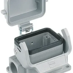 HARTING 09300061296 Han B Base Surface LC 1 Lever Thermoplastic Cover 2 Entry PG 16 Časově Omezené