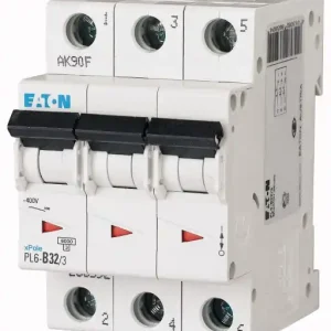 EATON 286584 PL6-B2/3 jistič - 6kA, charakteristika B, 3-pólový Velkoobchod