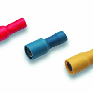 CIMCO 180310 Izolovaný konektor Cu 0,5-1/4 mm, červený (100 ks) Bezpečná Platba