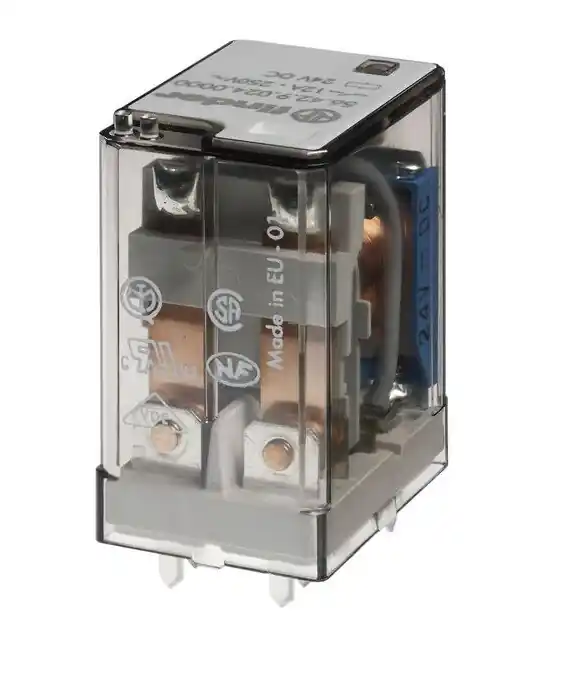 FINDER 56.42.9.024.0000 relé výkonové min. PS, 2P/12A, 24V DC Dokud Zásoby Vydrží