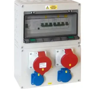 Jen Po Omezenou Doba SPELSBERG ek112sM12 Zásuvková kombinace EK 112M12 PS2 2x230V + 1x400V/16A + 1x400V/32A 5p IP44 s chráničem