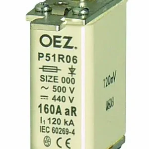 OEZ P51R06 40A gR Pojistková vložka pro jištění polovodičů *OEZ:06638 Vrácení Zdarma