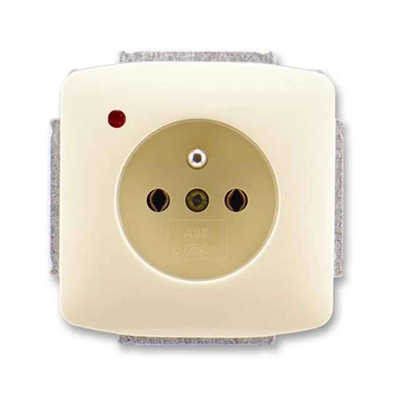 Odeslání Ihned ABB 5598A-A2349 C, TANGO Zásuvka jednonás., s př.ochr.; sl.kost