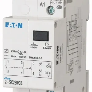 Super Cena EATON 265327 Z-SC230/2S1O Impulsní relé,centrál.ovládání,230V~,2zap.1vyp.kon