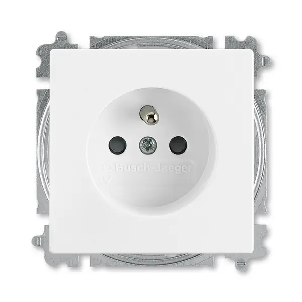 Akční Nabídka ABB 5519B-A0235784, FUTURE Zásuvka jednonásobná, bezšroub.; studio bílá
