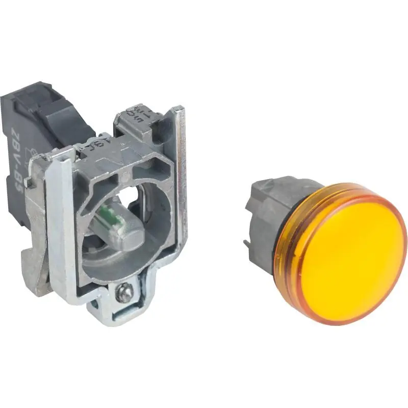 Expresní Doručení SCHNEIDER XB4BVB5 Signálka s LED, 24V - žlutá