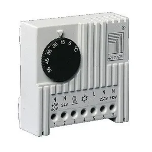Oblíbený RITTAL 3110000 Termostat do rozvaděče +5 až +60 °C 230-24V/AC, 60-24 V/DC