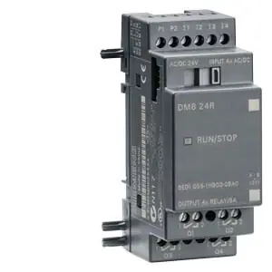 SIEMENS 6ED1055-1HB00-0BA0 DM8 24R# napájecí napětí, vstupy a výstupy 24 V AC/DC# 4 vst./4 Cenová Bomba