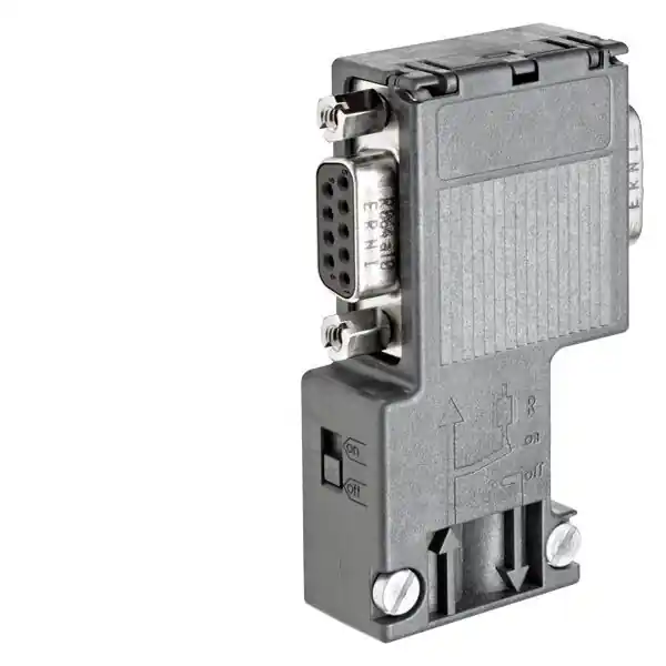 Cenově Výhodný SIEMENS 6ES7972-0BB12-0XA0 Konektor se 2 kolmými vývody - Profibus/MPI/PPI se zásuvkou pro