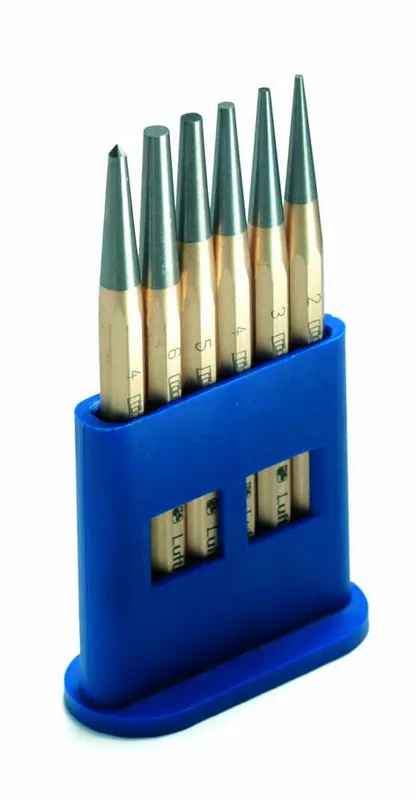 Akce CIMCO 130354 Sada průrazníků s důlčíkem o 1 - 5 mm (6 ks)