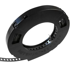 Víkendová Akce POLLMANN 1000203 Montážní páska MP 12x0,75mm, kovová (pozink.), perf., 10m (KAZETA)