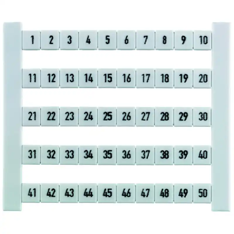 WEIDMÜLLER 0468660001 DEK 6 FW 1-50 posl.hor. Popiska Originální