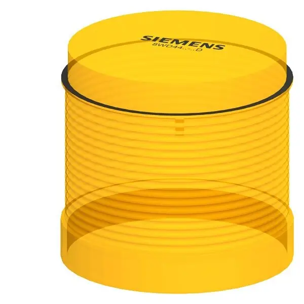 SIEMENS 8WD4420-5AD Continuous light element, with integrated LED, yellow, 24 V AC/DC, 70 Luxusní