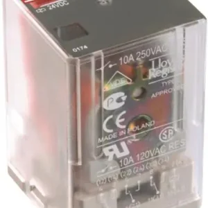 Garance Vrácení Peněz ABB ELSYNN CR-U110DC2L,2c/o, 10A,110V DC,s LED *1SVR405621R8100