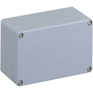 Cenový Hit SPELSBERG 15000601 AL 1308-6 Krabice prázdná hliníková IP66 125x80x57mm,šedá