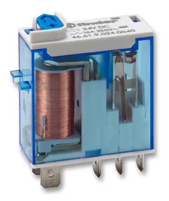 Must-Have FINDER 46.61.9.024.0040 relé prům.miniaturní DIN, 1P/16A, 24V DC, MA_MI