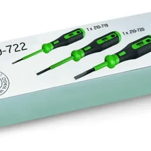 WAGO 210-722 Sada šroubováků s částečně izolovaným dříkem 3ks Autentický