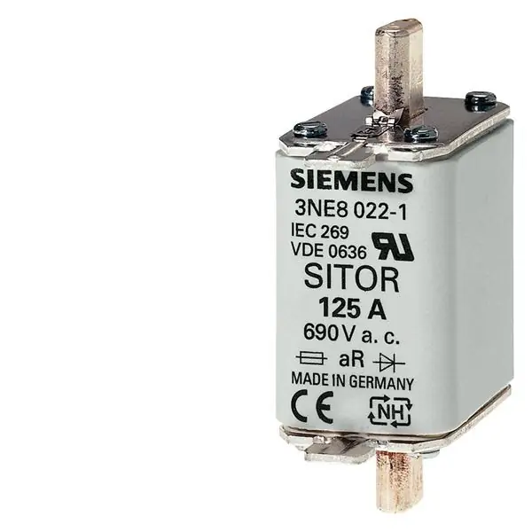 SIEMENS 3NE8018-1 SITOR FUSE LINKS 63A, AC 690V (DIN 43620, SIZE 00) Hit Sezóny