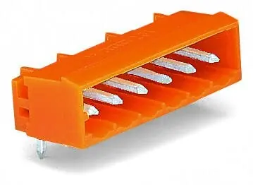 WAGO 231-584/001-000 Konektor 1,2 mm do PCB 24pin úhlový oranžová Značkový