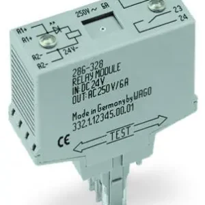 WAGO 286-328 Reléový modul 24 VDC s diodou násuvný Nejprodávanější
