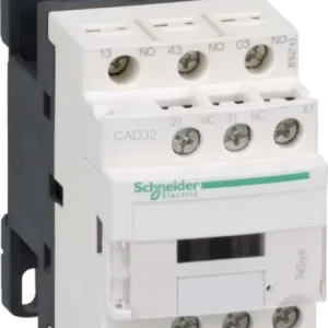 SCHNEIDER CAD32BL Pomocný stykač, 3"Z"+ 2"V" 2,4W 24VDC s odruš.modulem Aktuální