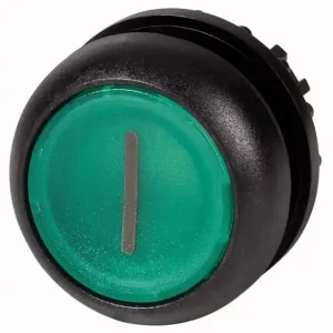 EATON 216939 M22S-DL-G-X1 Hlavice tlačítka, prosv.zapuštěné,bez aret. I zelená Aktuální