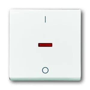 ABB 2CKA001751A2750, FUTURE Kryt spínače jed., pot. I/0, čer.pr.; studio bílá; 1788-84 Jen Po Omezenou Doba