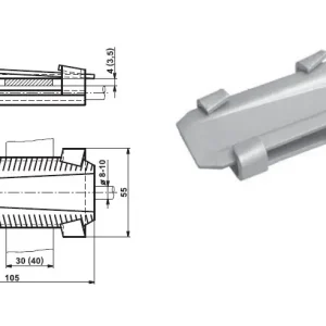 TREMIS V127 / SRK ( FeZn ) svorka páska-páska-drát (klín) Značkový