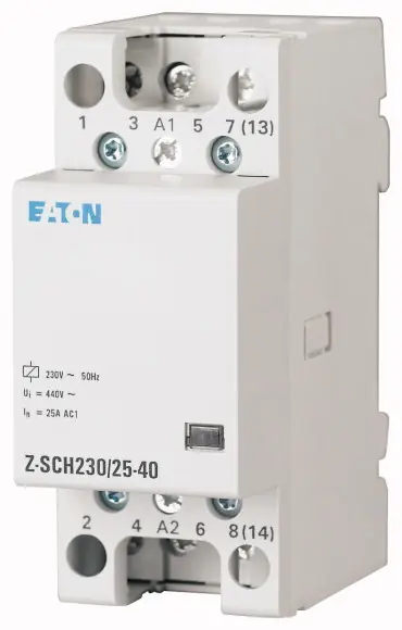 EATON 248853 Z-SCH230/40-22 Instalační stykač, 230V~, 40A, 2zap. 2vyp. kont. Speciální Cena