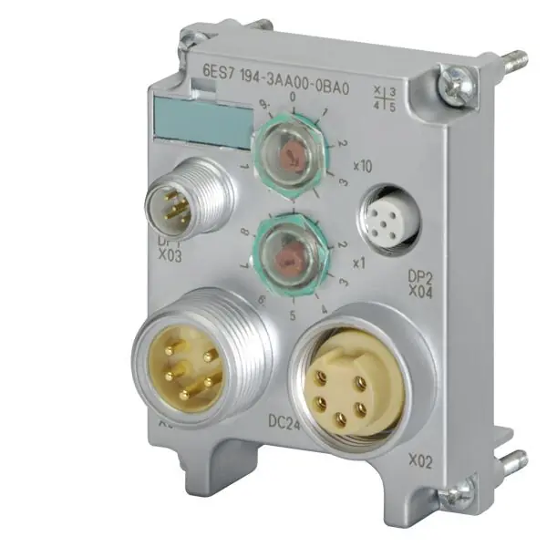 SIEMENS 6ES7194-3AA00-0BA0 SIMATIC DP, CONNECTING BLOCK M12, 7/8" FOR ET200ECO, 2 X M12 AN Nakupujte Hned