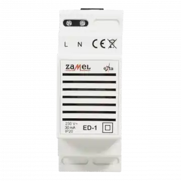 ZAMEL ED-1 Zvonek 230VAC na DIN *1AED-1 Zlevněný