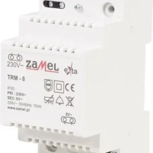 ZAMEL TRM-8  transformátor  230V/8V/15VA *1ATRM-8 Hromadná Objednávka