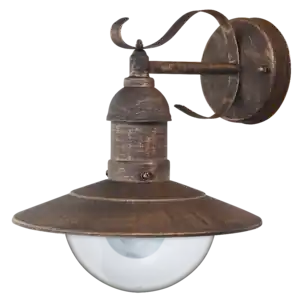 Nejlepší Volba RABALUX 8271 Oslo E27 1x MAX 60W IP44 antická zlatá / průhledná