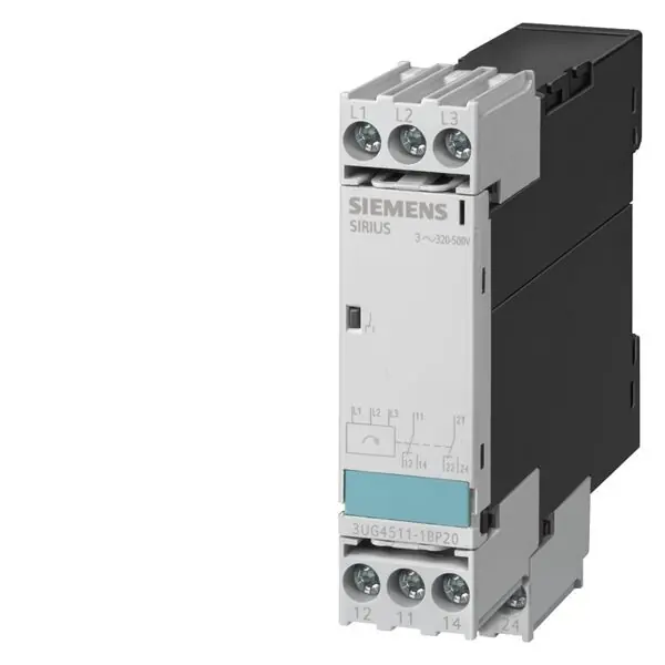 SIEMENS 3UG4511-1BQ20 ANALOG MONITORING RELAY PHASE SEQUENCE MONITORING 3X 420 TO 690V AC Bezpečná Platba