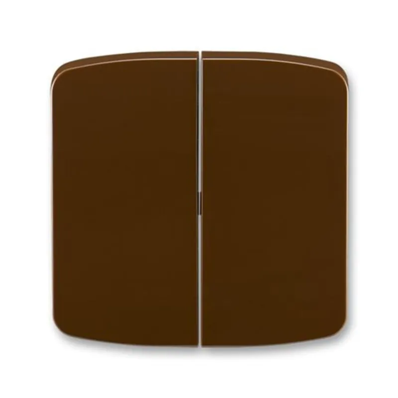 Značkový ABB 3558A-A652 H, TANGO Kryt spínače dělený; hnědá