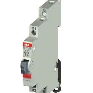 ABB ELSYNN E217-16-10C Tlačítko prosvětlené 115-250V~,16A,NO/NC LED rudá *2CCA703161R0001 Aktuální