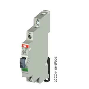 ABB ELSYNN E217-16-10D Tlačítko prosvětlené 115-250V/AC, 16A, kontakt NO,zelená *2CCA703162R0001 Trendový
