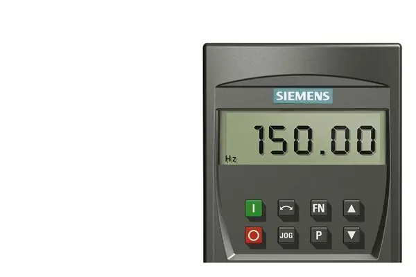 Profesionální SIEMENS 6SE6400-0BP00-0AA1 MICROMASTER 4 BASIC OPERATOR PANEL (BOP)