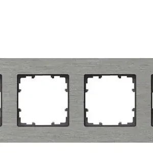 Nová Kolekce SIEMENS 5TG1124-0 DELTA MIRO ALUMINUM FRAME 4-FOLD REAL ALUMINUM UNPAINTED DIMENSIONS 303X