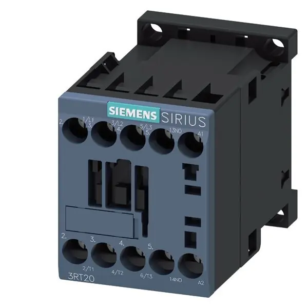 SIEMENS 3RT2015-1AB01 Stykač AC-3 3KW/400V, 1NO, AC 24V, 50/60 HZ, 3-pole Expresní Doručení
