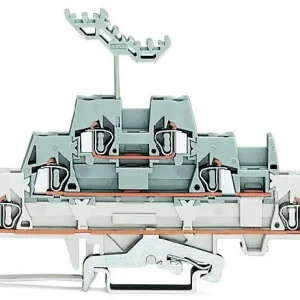 WAGO 280-548 Svorka řadová 2,5mm2  3pin šedá/šedá/bílá Nejprodávanější