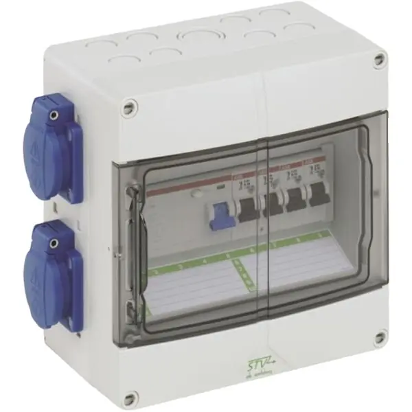 Časově Omezené SPELSBERG bcz72940401 Zásuvková kombinace STV904-K (ZS7/1.1)