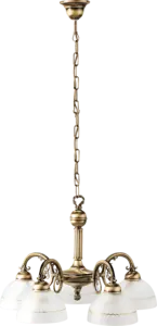 RABALUX 8815 Flossi E27 5x MAX 40W IP20 bronzová bílá Doprava Zdarma